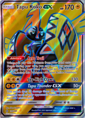 Tapu Koko GX - 135/145 - Full Art Ultra Rare